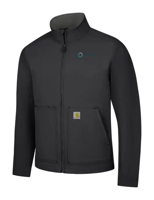 Carhartt Black Super Dux Soft Shell Jacket w/US Anesthesia Partners Logo