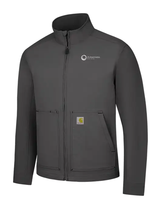 Carhartt Dark Grey Super Dux Soft Shell Jacket w/US Anesthesia Partners Logo