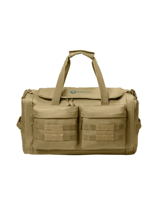 CornerStone Dark Tan Tactical Duffel w/US Anesthesia Partners Logo