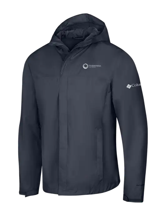 Columbia Navy Watertight II Jacket w/US Anesthesia Partners Logo