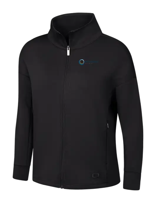 OGIO Womens Black Transcend Full-Zip w/US Anesthesia Partners Logo