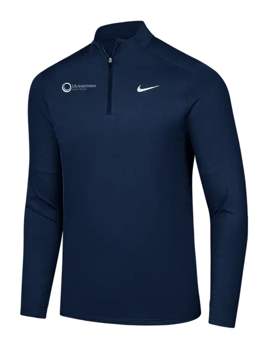 Nike Dark Navy Dri-FIT Element 1/2-Zip Pullover w/US Anesthesia Partners Logo