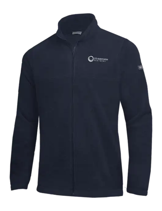 Columbia Navy Steens Mountain Fleece 2.0 Full-Zip Jacket w/US Anesthesia Partners Logo