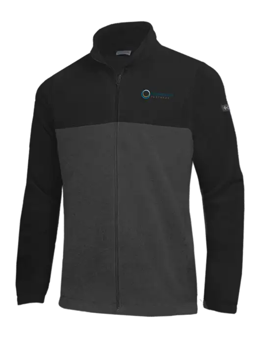 Columbia Black/Charcoal Steens Mountain Fleece 2.0 Full-Zip Jacket w/US Anesthesia Partners Logo
