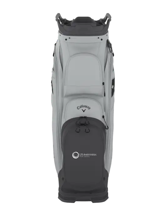 Callaway Org 14 Light Grey Golf Bag  w/US Anesthesia Partners Logo