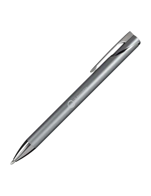 Dark Grey HyperNova Ballpoint Pen - Black Ink w/US Anesthesia Partners Logo