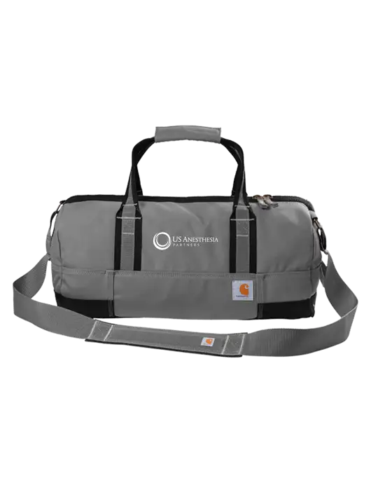 Carhartt Medium Grey Foundry Series 20” Duffel w/US Anesthesia Partners Logo
