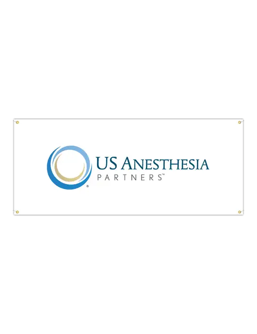 Vinyl Banner 72" x 30" w/US Anesthesia Partners Logo
