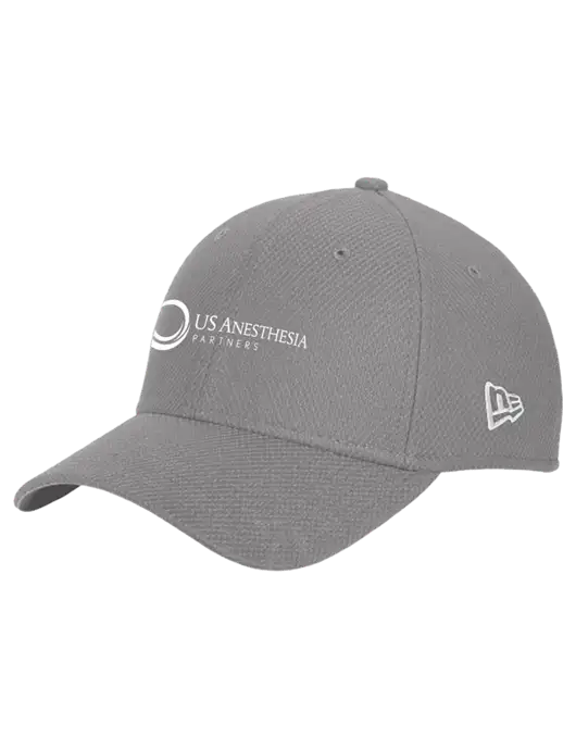 New Era Diamond Era Medium Grey Stretch Cap w/US Anesthesia Partners Logo