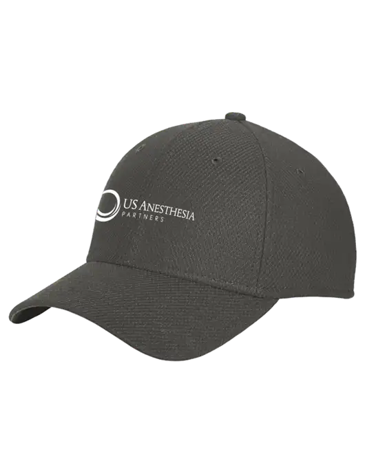 New Era Diamond Era Very Dark Grey Stretch Cap w/US Anesthesia Partners Logo