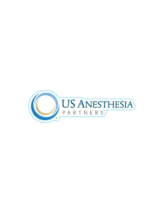 Medium Large Decal (approx 3.35 in wide) w/US Anesthesia Partners Logo