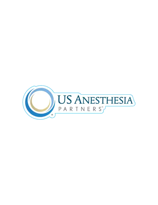 Large Decal (approx 4.25 in wide) w/US Anesthesia Partners Logo