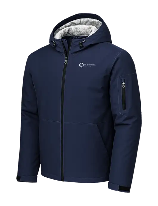 Waterproof Insulated Dark Navy Jacket w/US Anesthesia Partners Logo