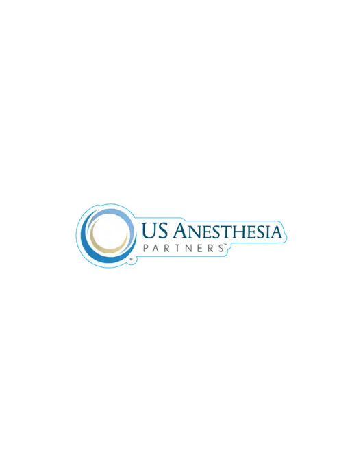 Medium Decal (approx 2.75 in wide) w/US Anesthesia Partners Logo