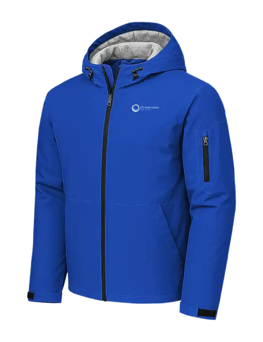 Waterproof Insulated Dark Royal Jacket w/US Anesthesia Partners Logo