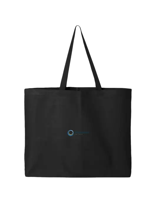 Sturdy Canvas Black Tote w/US Anesthesia Partners Logo