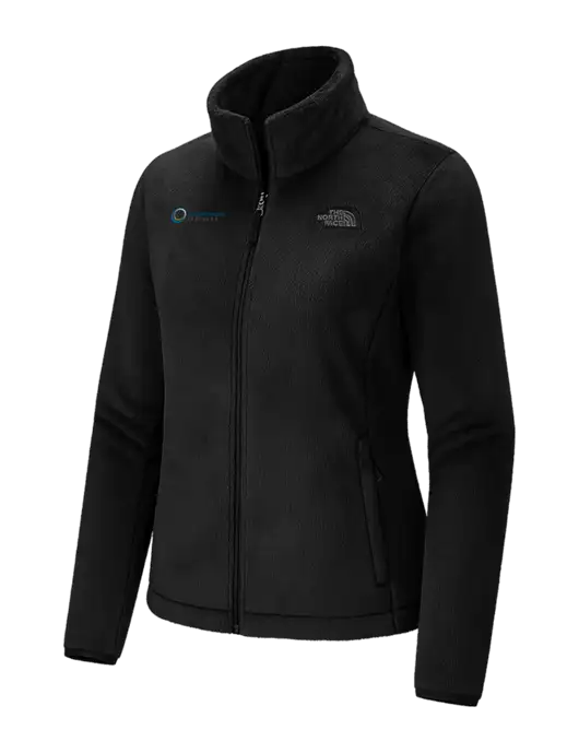 The North Face Womens Black Osito Fleece Jacket
 w/US Anesthesia Partners Logo