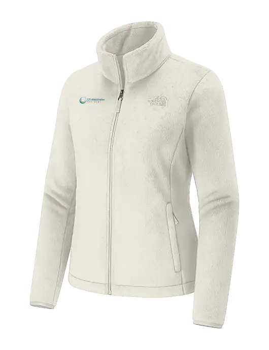 The North Face Womens Ivory Osito Fleece Jacket
 w/US Anesthesia Partners Logo