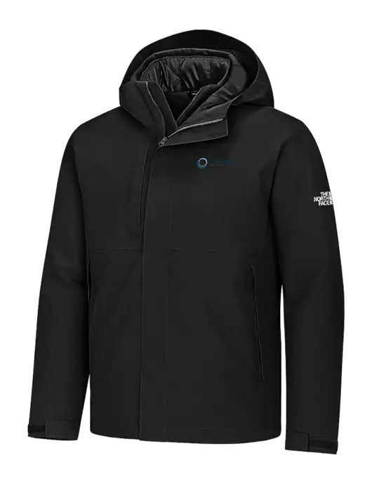The North Face Castle Valley Triclimate 3-in-1 Black Jacket w/US Anesthesia Partners Logo, US Anesthesia Partners Logo