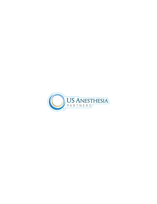 Extra Small Decal (approx 1.7 in wide) w/US Anesthesia Partners Logo