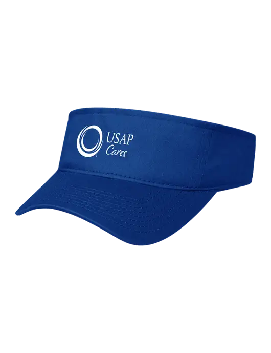 Royal Cap Visor w/USAP Cares Logo
