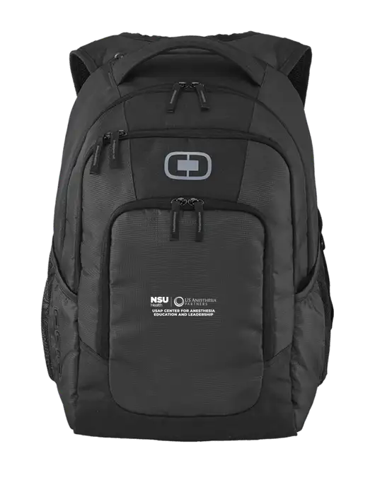 OGIO Diesel Grey Logan Laptop Backpack
 w/Full USAP NSU Logo