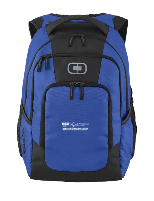 OGIO Cobalt Logan Laptop Backpack
 w/Full USAP NSU Logo