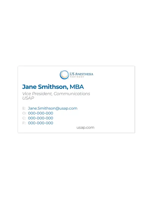 USAP Business Cards