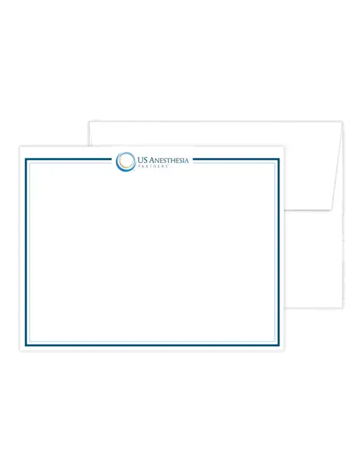 USAP A2 Flat Card/Plain Matching Envelope