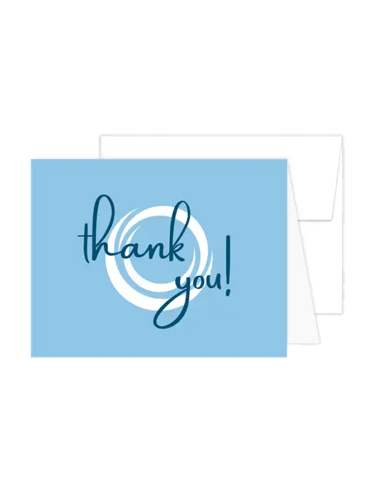 USAP Thank You A2 Folded Card/Plain Matching Envelope